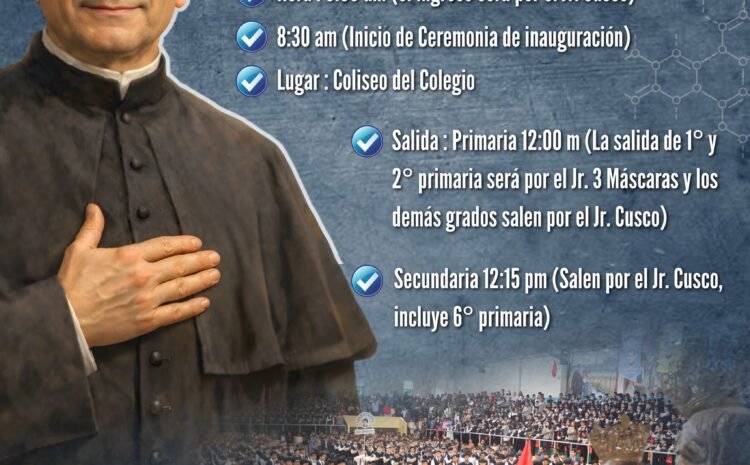  𝐈𝐧𝐚𝐮𝐠𝐮𝐫𝐚𝐜𝐢ó𝐧 𝐝𝐞𝐥 𝐀ñ𝐨 𝐄𝐬𝐜𝐨𝐥𝐚𝐫 𝟐𝟎𝟐𝟔