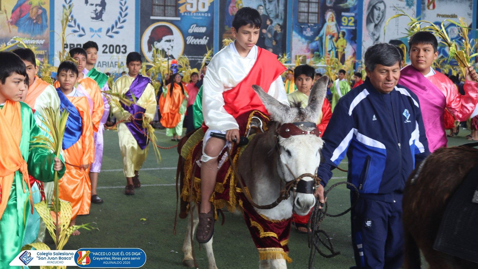 𝐃𝐨𝐦𝐢𝐧𝐠𝐨 𝐝𝐞 𝐑𝐚𝐦𝐨𝐬 en nuestra casa salesiana