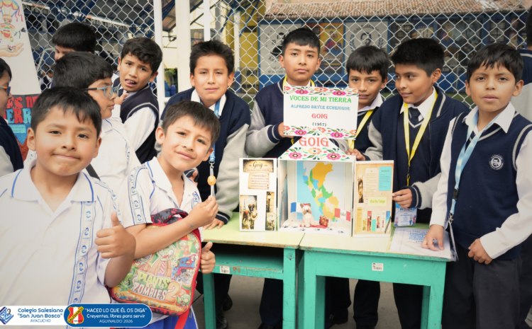  Celebramos el Día del Idioma Español y el Día del Libro en nuestra Casa Salesiana